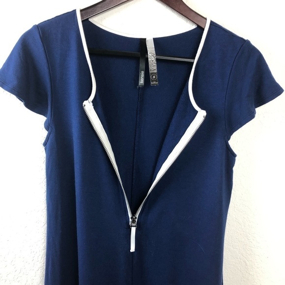 Kensie Womens Dress, Navy Blue Size Small - Picture 7 of 8